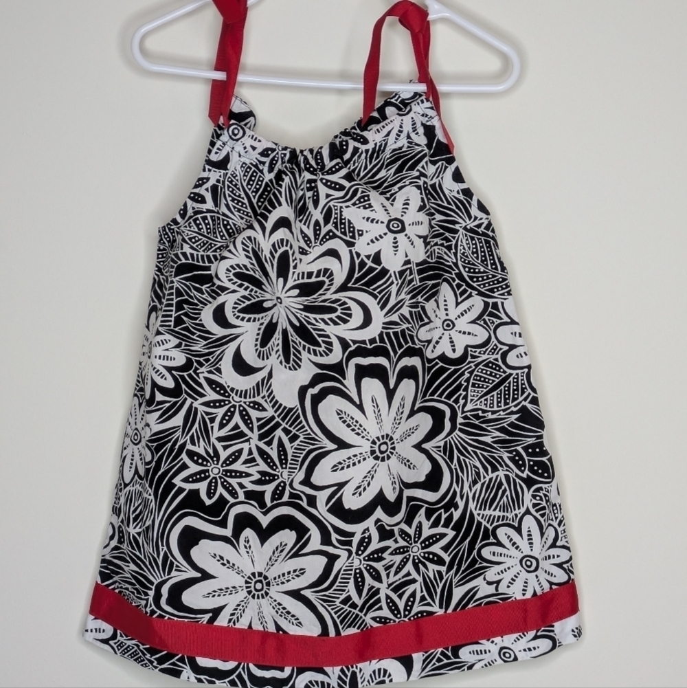 Hanna Andersson Flower Dress 80 2T